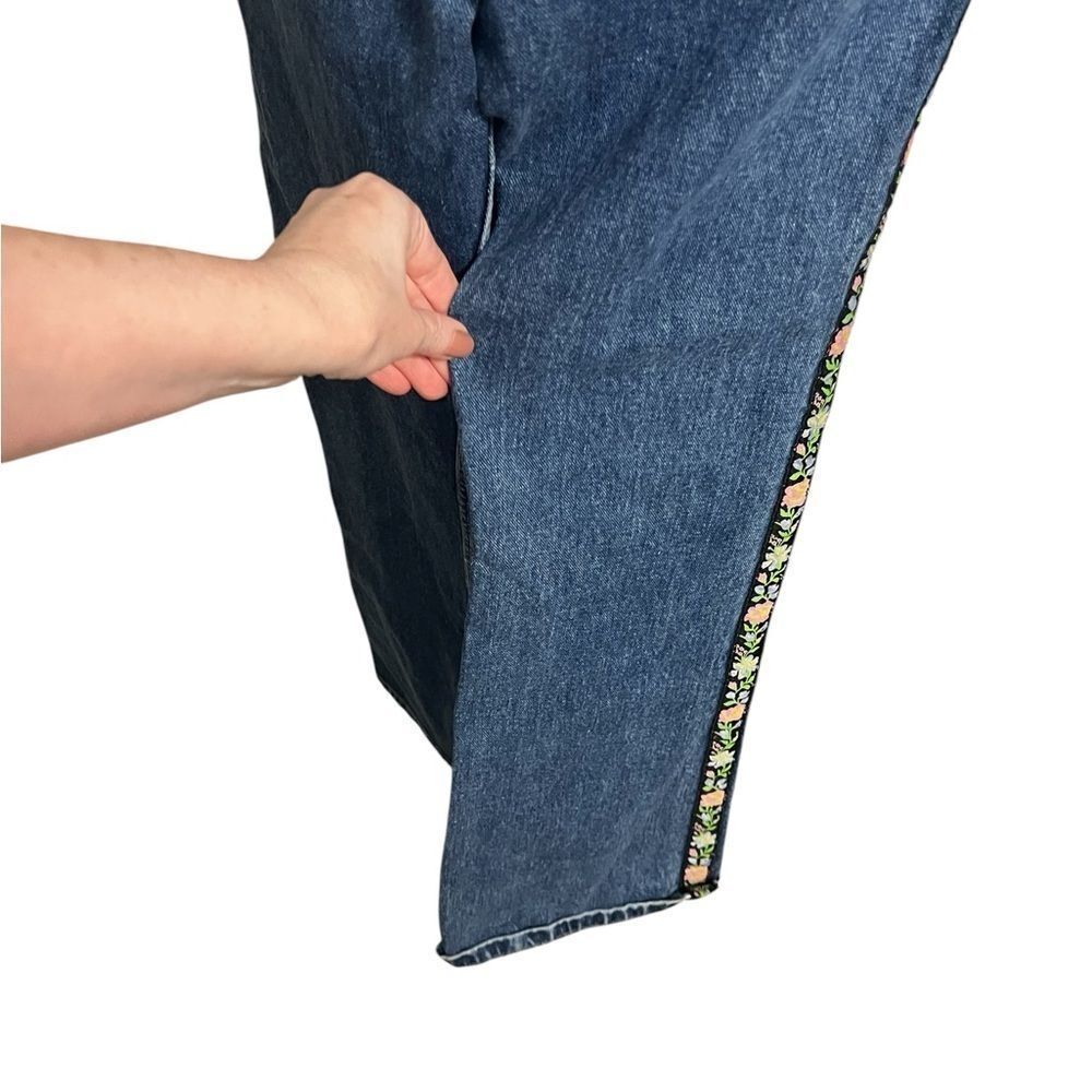 Womens Vintage Wide Leg
Baggy Jeans No Excuses 8 - Picture 9 of 14